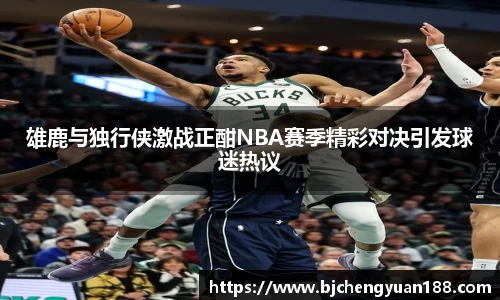 金年会雄鹿与独行侠激战正酣NBA赛季精彩对决引发球迷热议